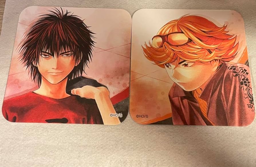 Amazon.co.jp: 小畑健展 ヒカルの碁 アートコースター 加賀 三谷